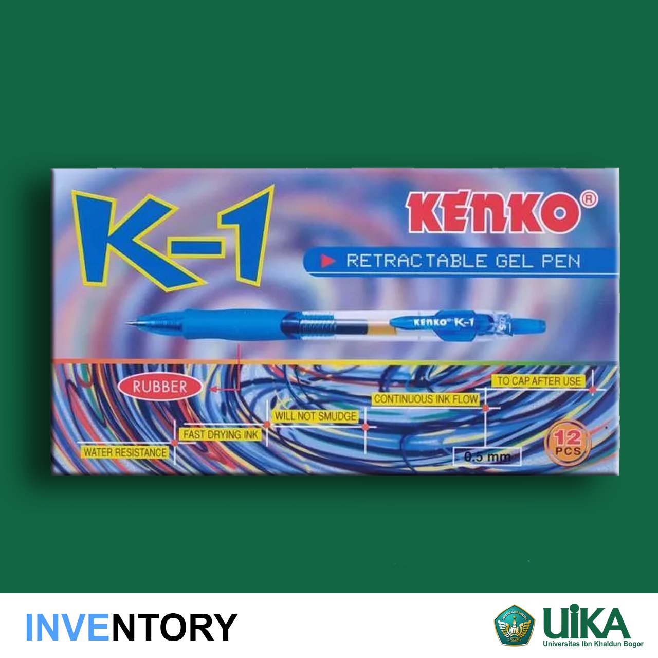 Pulpen K1 Biru Kenko