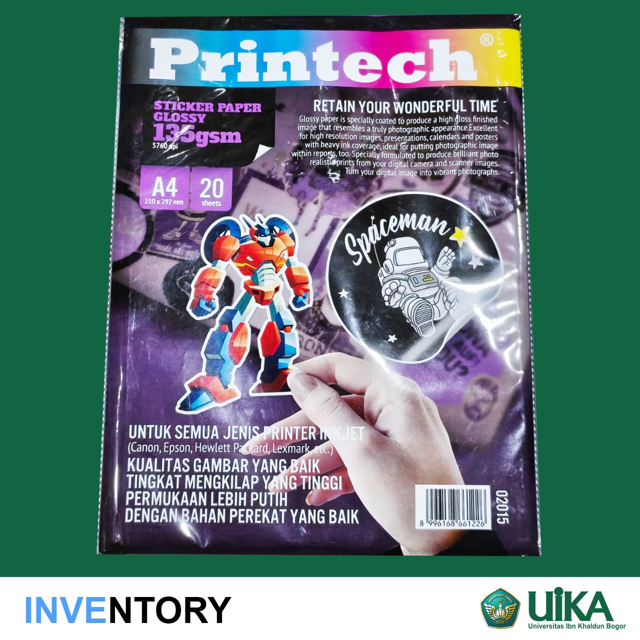 Kertas Sticker Printech A4
