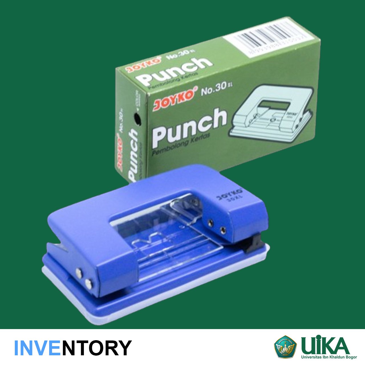 Pembolong kertas kecil 