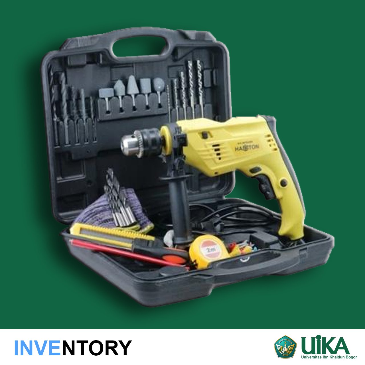 HASSTON Mesin Bor 13 MM ( SET)