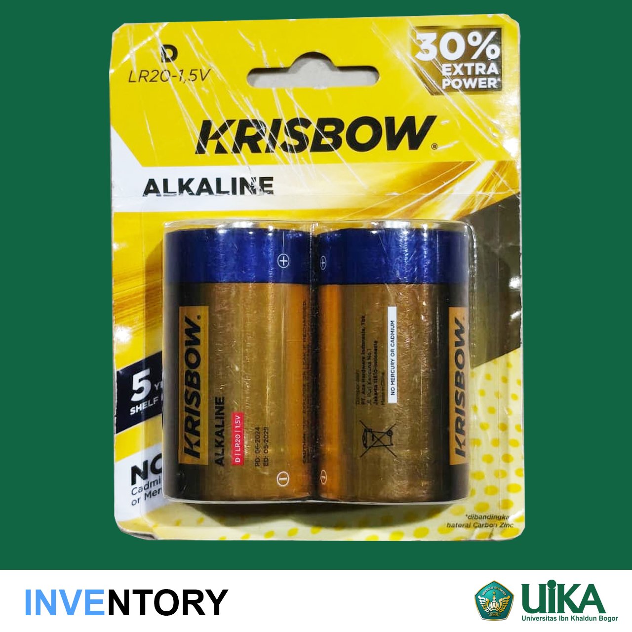 Baterai Krisbow Type D