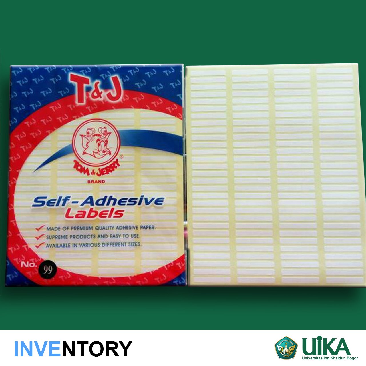 Label T&J No.99 (kecil)