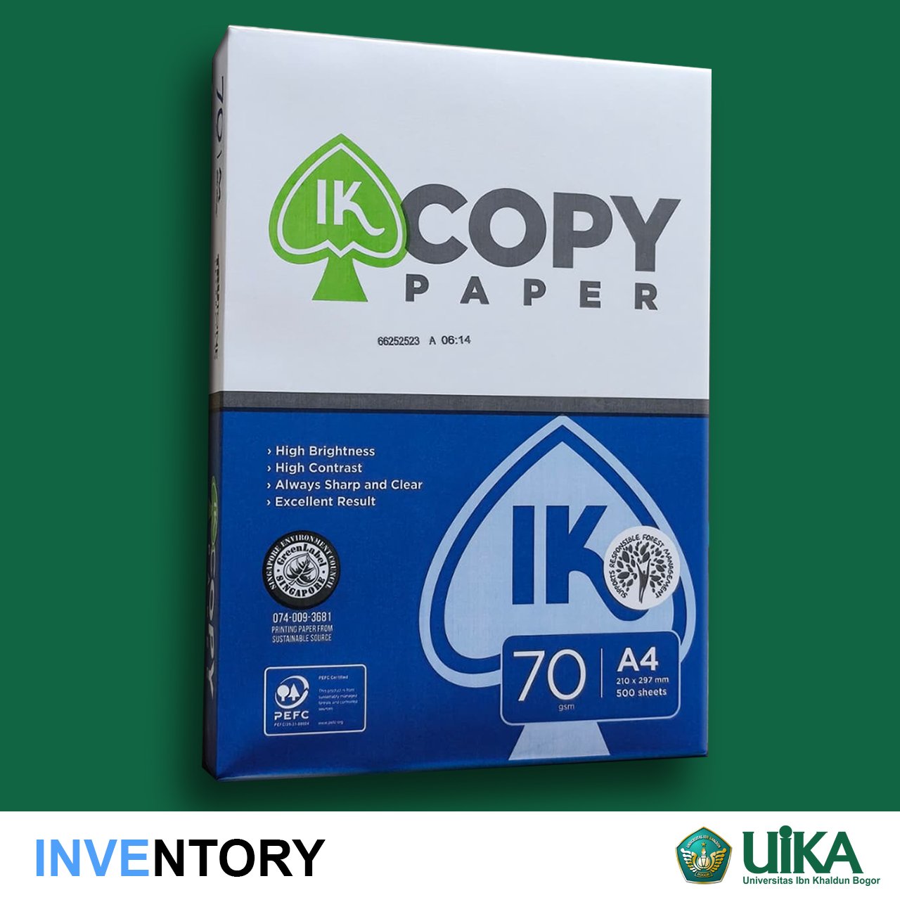 Kertas A4 70gsm/75 gsm