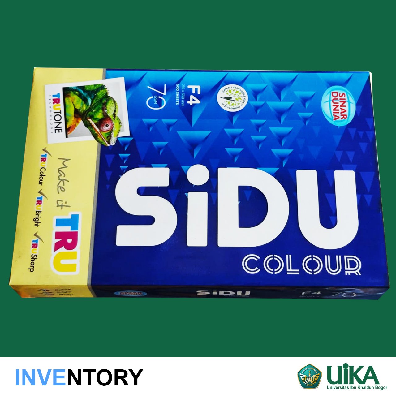 Kertas Warna F4 70gsm