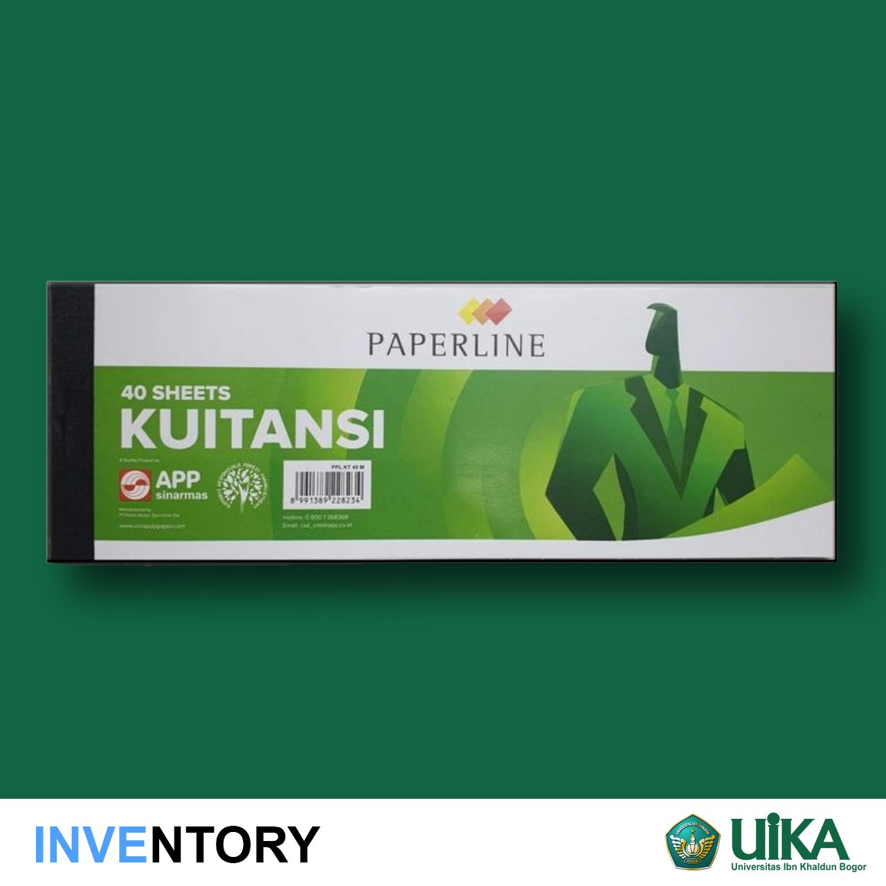 Buku Kwitansi Kecil Paperline 40 Sheets