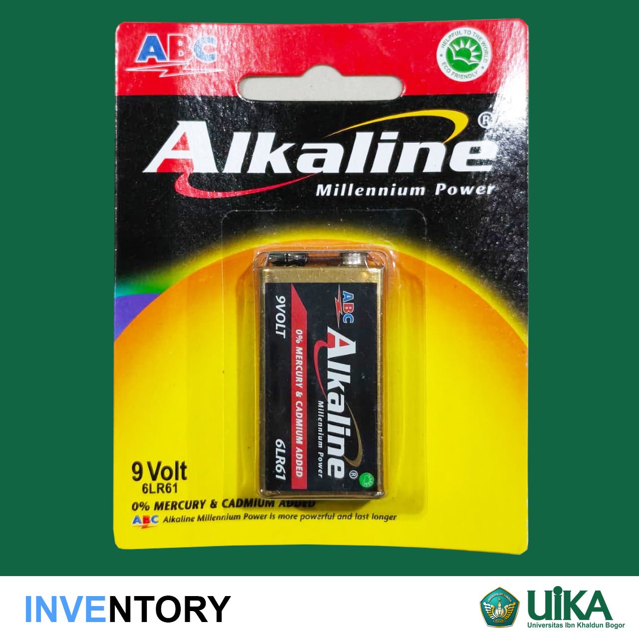 Baterai Alkaline 9 Volt